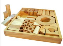 Bộ xếp hình XD 51 chi tiết mộc